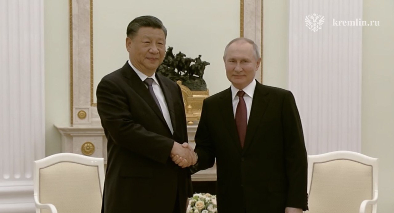 VIDEO | Primele imagini de la întâlnirea dintre Putin și Xi Jinping 