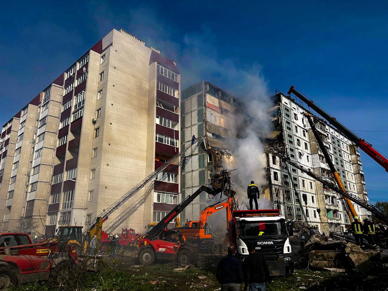 VIDEO | Teroare în Ucraina! Mai multe orașe, zguduite de noi atacuri aeriene ale rușilor! Numărul morților crește