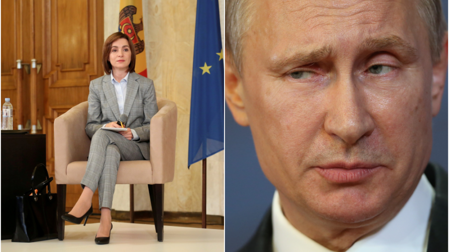 Vladimir Putin riscă să fie arestat, dacă vine la Chișinău. O spune chiar președintele R. Moldova, Maia Sandu