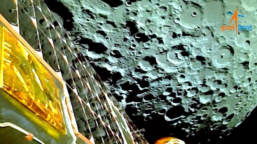 VIDEO | Moment istoric! Sonda spațială indiană a aselenizat cu succes la polul sud al Lunii 
