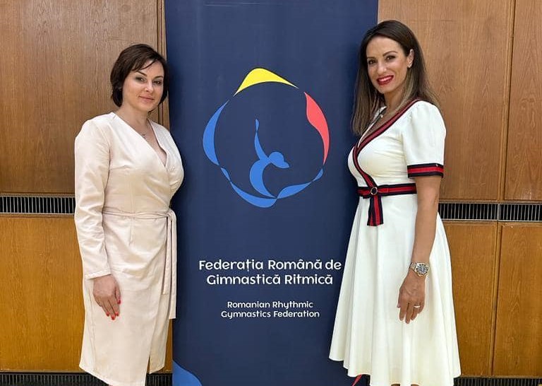 Înfrățire prin sport. Acord de parteneriat între federațiile de gimnastică ritmică din România și Republica Moldova