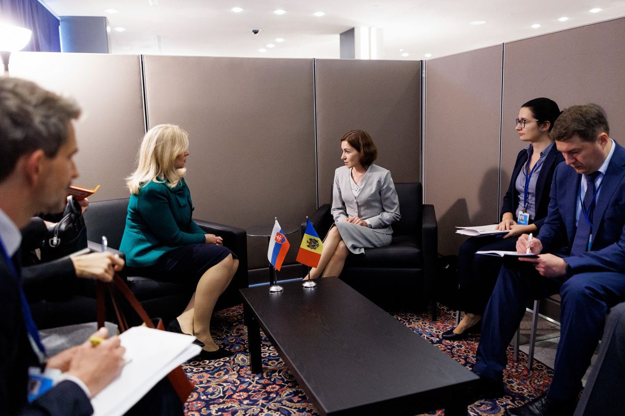 Prima zi din vizita Maiei Sandu la ONU. Președintele s-a întâlnit cu subsecretarul de stat al SUA, Victoria Nuland