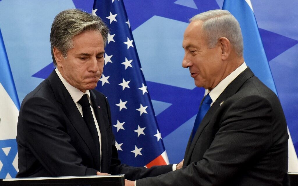 Antony Blinken a ajuns la Tel Aviv. SUA vor cere Israelului să accepte pauze umanitare în luptele din Gaza