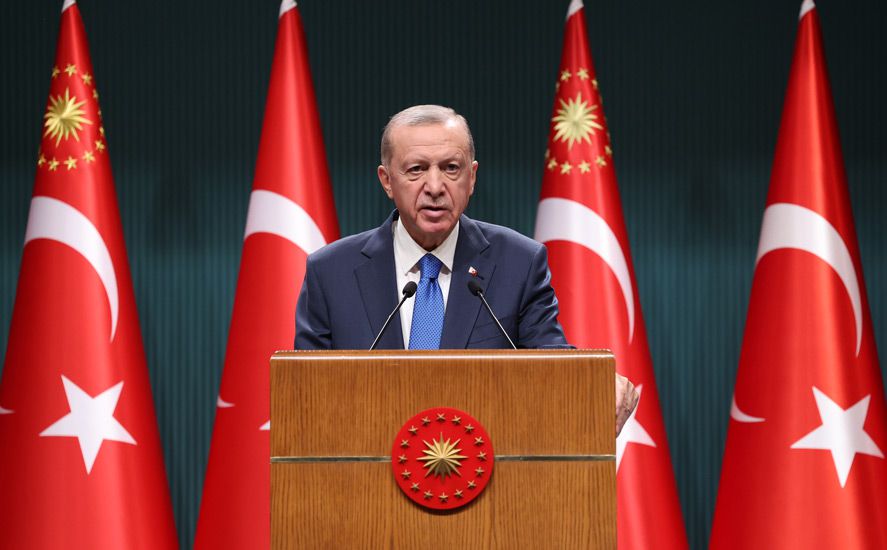 Erdogan, discurs dur la adresa Israelului: Hamas nu e grupare teroristă, luptă pentru libertate