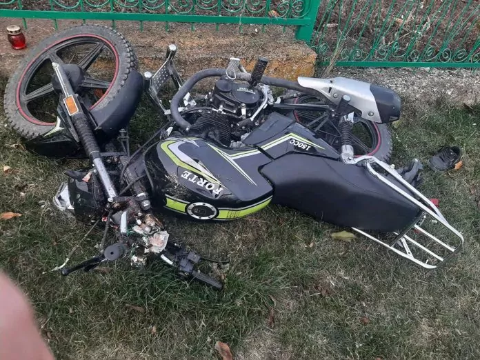 Accident grav la Florești. Un motociclist și pasagerul său au murit pe loc, după ce s-au izbit într-un pilon electric