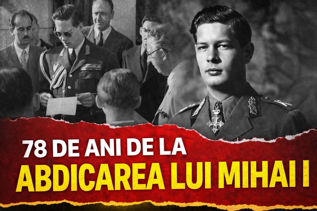 BINE DE ȘTIUT, cu Victor Tănase | Acum 78 de ani, ultimul rege al românilor, Mihai I, era forțat să abdice. Lua sfârșit monarhia românească